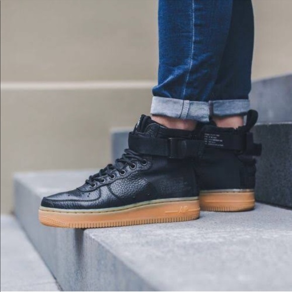 Nike Shoes - Nike SF Air Force 1 Mid Special Field Sneakers 7.5